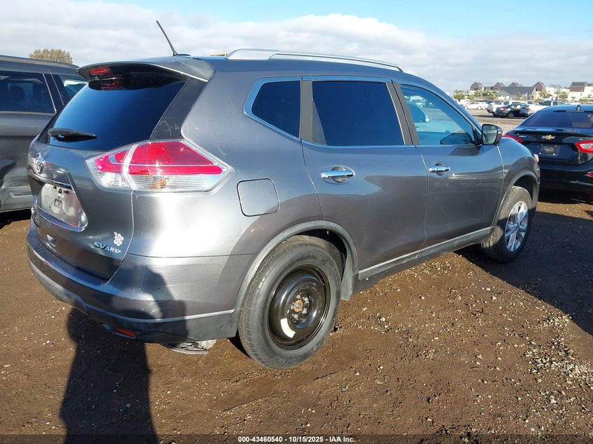 2016 NISSAN ROGUE S/SL/SV KNMAT2MV0GP631264