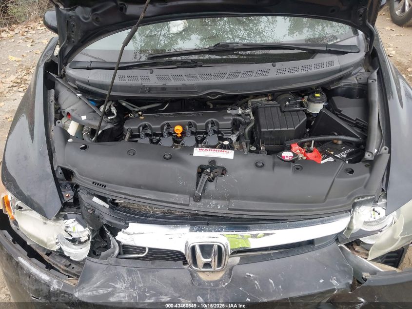 2008 Honda Civic Lx VIN: 1HGFA16528L107367 Lot: 43460549