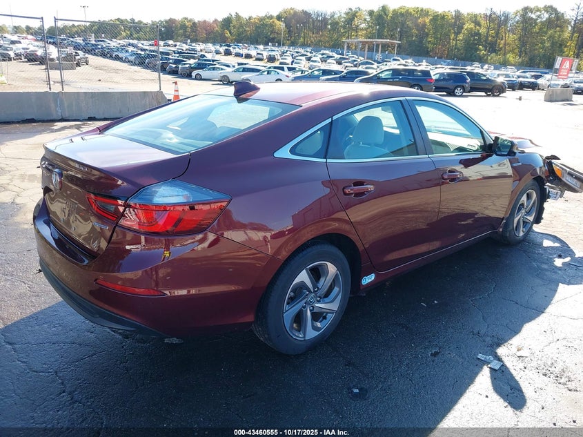 2019 HONDA INSIGHT EX 19XZE4F56KE030259