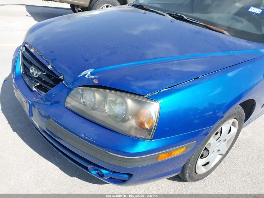 2005 Hyundai Elantra Gls/Gt VIN: KMHDN56DX5U134245 Lot: 43460576