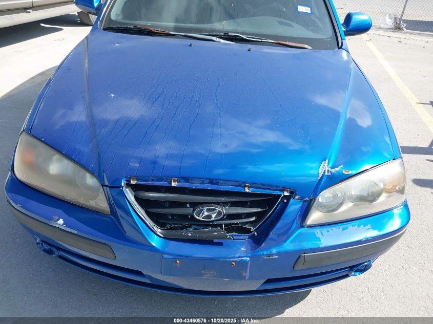 2005 Hyundai Elantra Gls/Gt VIN: KMHDN56DX5U134245 Lot: 43460576