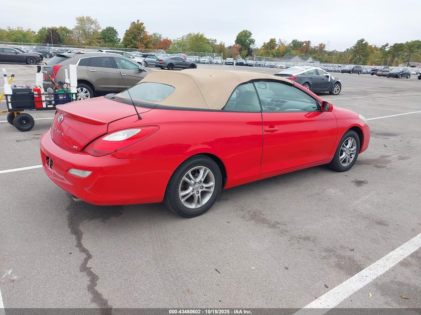 4T1FA38P88U141246 2008 TOYOTA CAMRY SOLARA photo no. 4