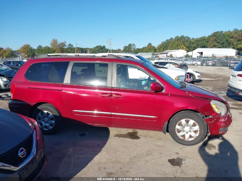 2008 Hyundai Entourage Gls/Limited VIN: KNDMC233486051648 Lot: 43460615