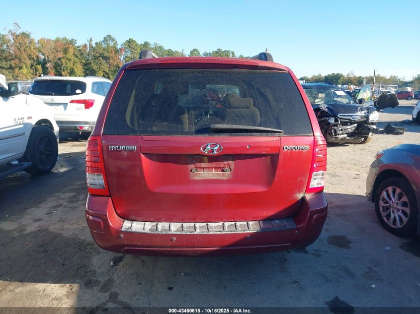 2008 Hyundai Entourage Gls/Limited VIN: KNDMC233486051648 Lot: 43460615