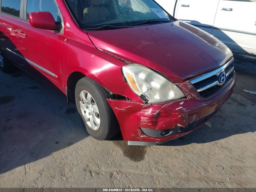 2008 Hyundai Entourage Gls/Limited VIN: KNDMC233486051648 Lot: 43460615