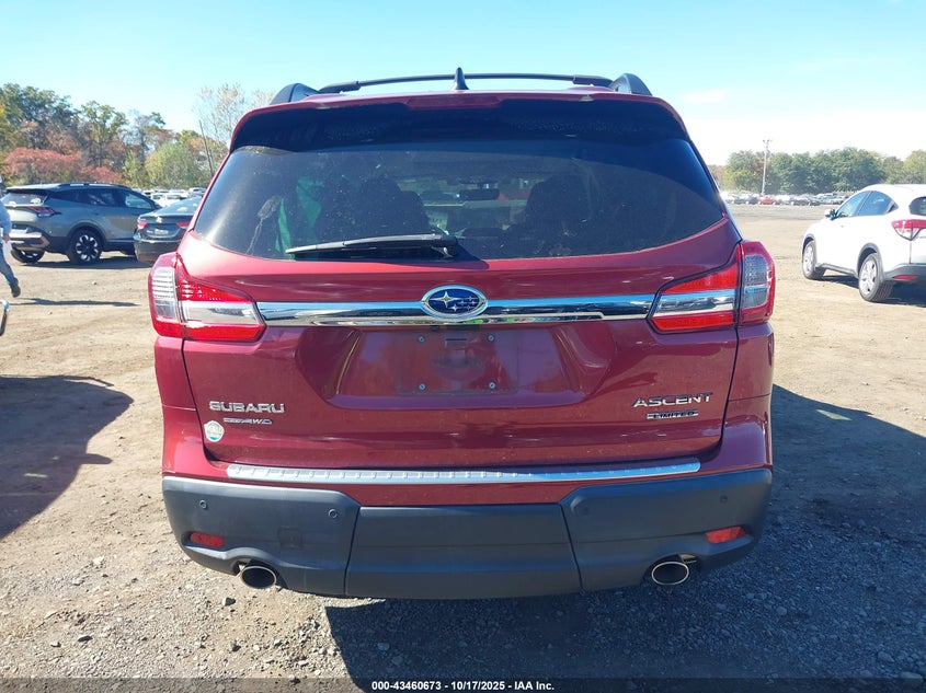 2019 SUBARU ASCENT LIMITED 4S4WMAPD0K3462102