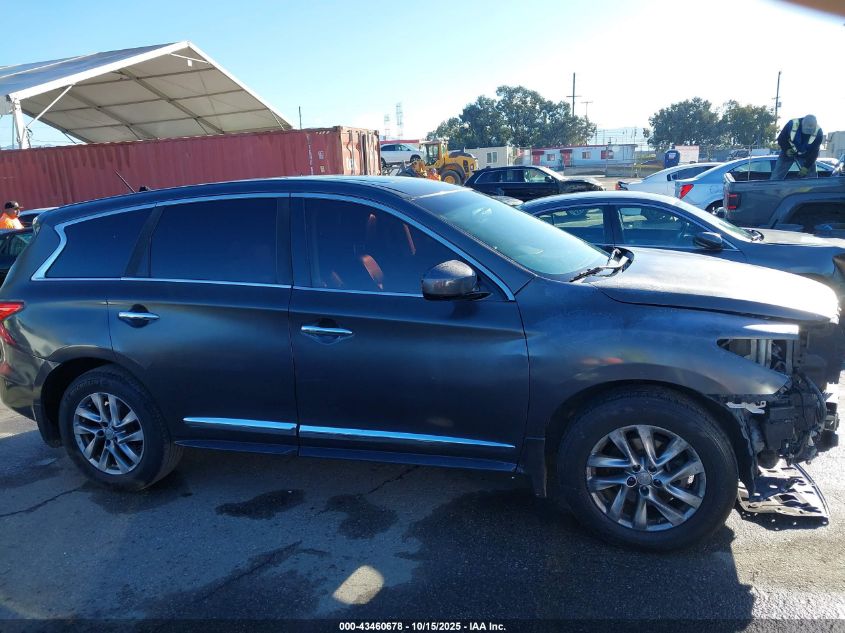 2013 Infiniti Jx35 VIN: 5N1AL0MN1DC345698 Lot: 43460678