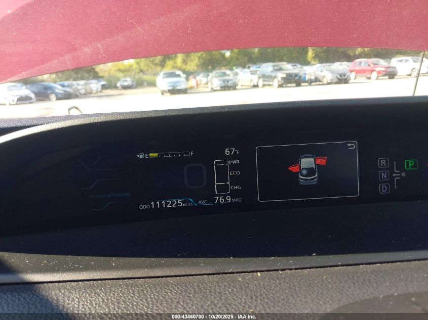 2017 Toyota Prius Prime Advanced VIN: JTDKARFP7H3023476 Lot: 43460700