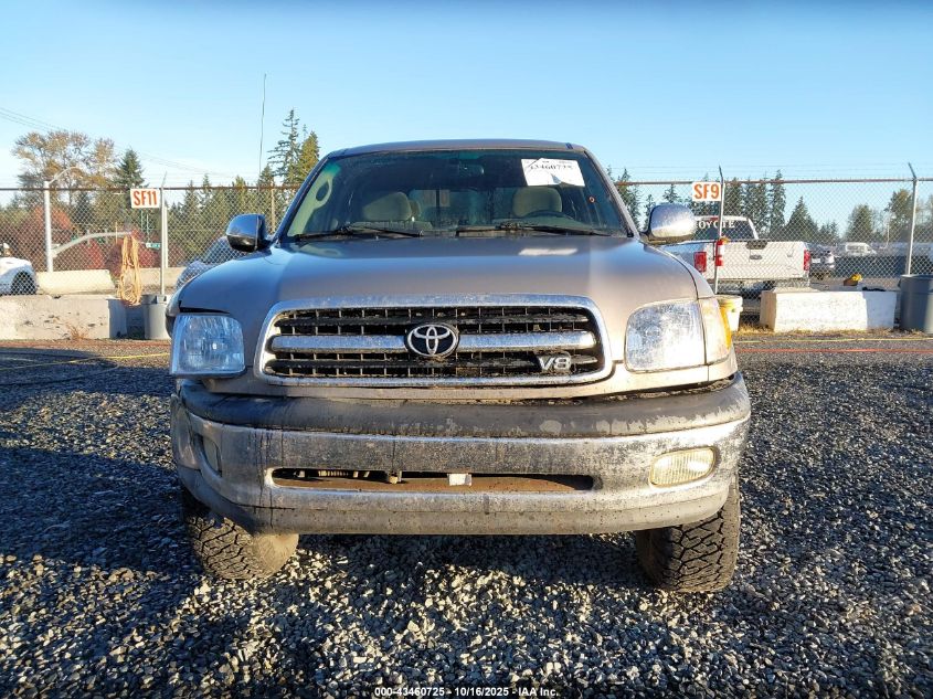 2002 Toyota Tundra Sr5 V8 VIN: 5TBBT44172S232341 Lot: 43460725