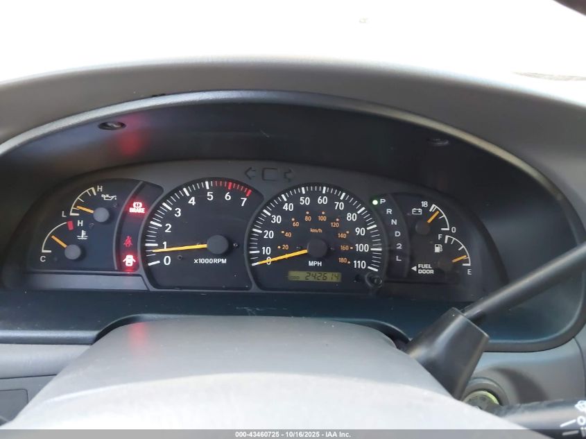 2002 Toyota Tundra Sr5 V8 VIN: 5TBBT44172S232341 Lot: 43460725