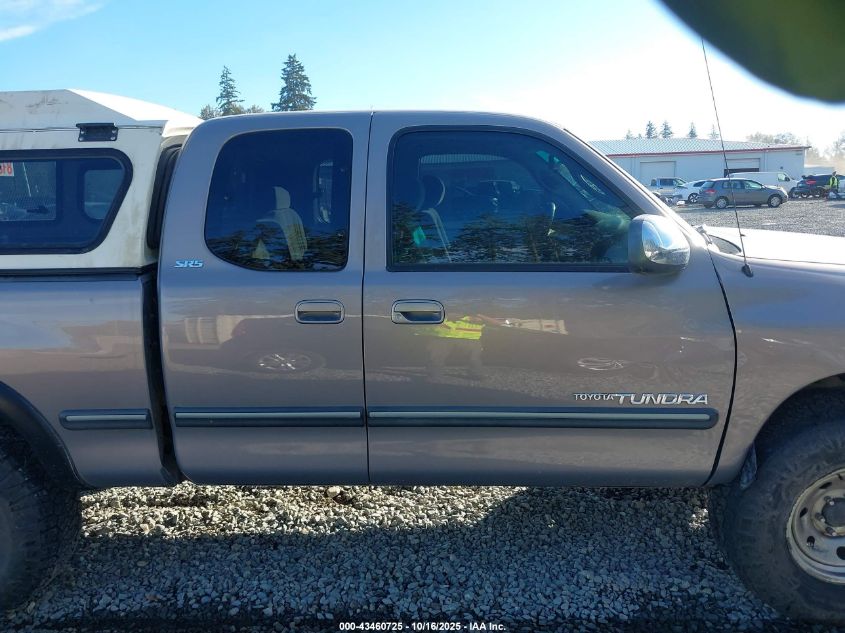 2002 Toyota Tundra Sr5 V8 VIN: 5TBBT44172S232341 Lot: 43460725
