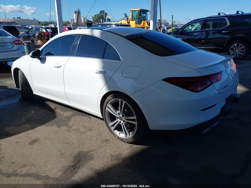 2020 MERCEDES-BENZ CLA 250 W1K5J4GBXLN091051