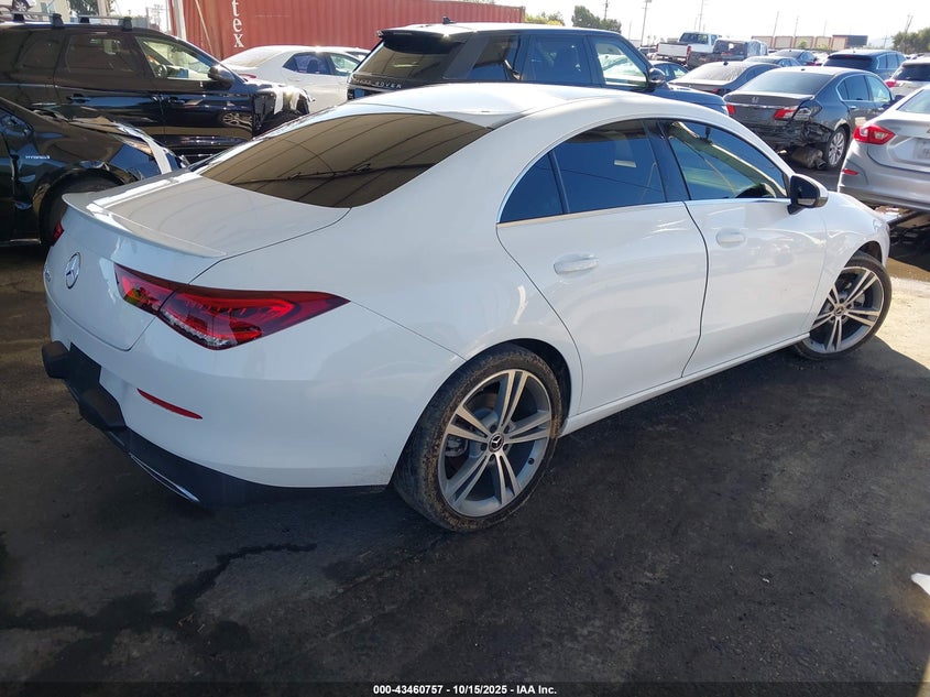 2020 MERCEDES-BENZ CLA 250 W1K5J4GBXLN091051
