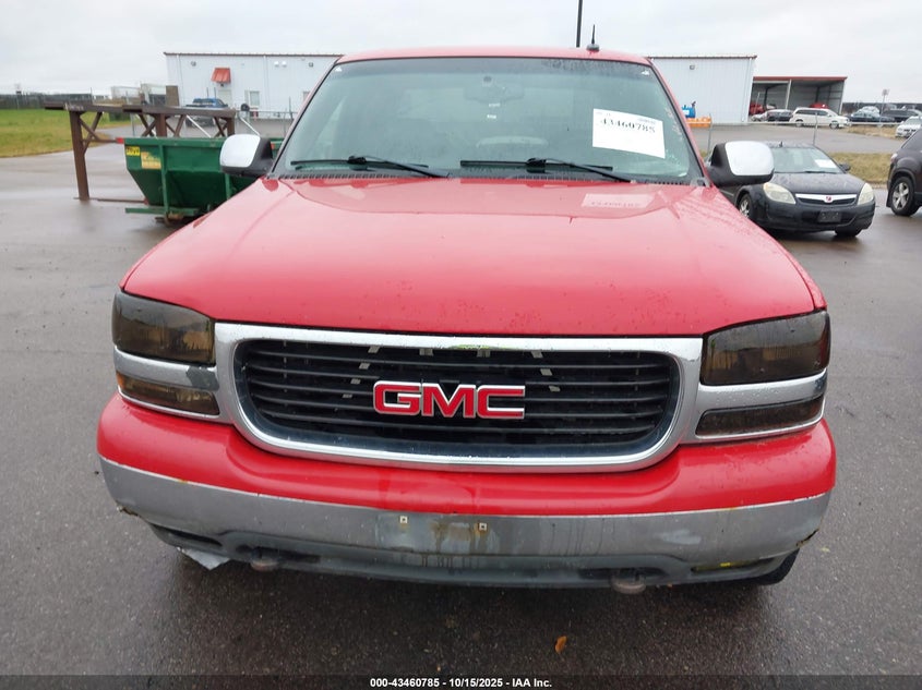 2002 GMC Sierra 1500Hd Sle VIN: 1GTGK13U82F247294 Lot: 43460785