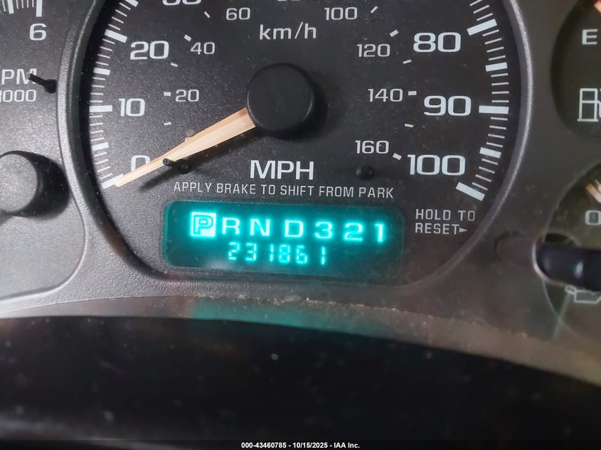 2002 GMC Sierra 1500Hd Sle VIN: 1GTGK13U82F247294 Lot: 43460785