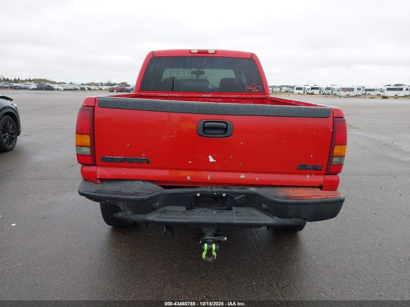 2002 GMC Sierra 1500Hd Sle VIN: 1GTGK13U82F247294 Lot: 43460785