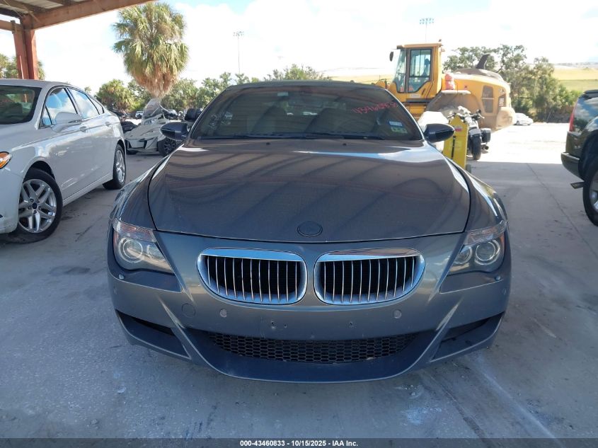 2007 BMW M6 VIN: WBSEK93567CS32762 Lot: 43460833