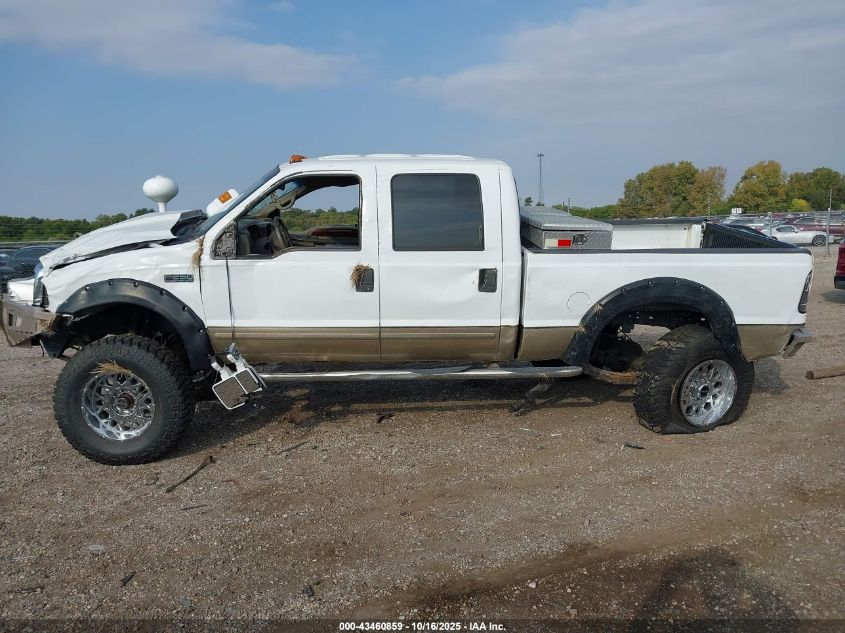 2001 Ford F-250 Lariat/Xl/Xlt VIN: 1FTNW21S11EA10038 Lot: 43460859