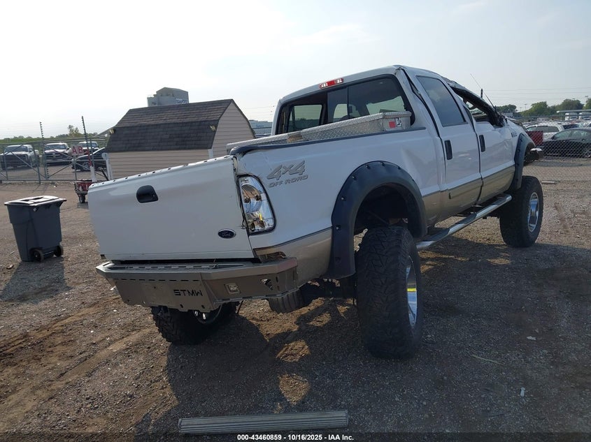 1FTNW21S11EA10038 2001 FORD F250 photo no. 4