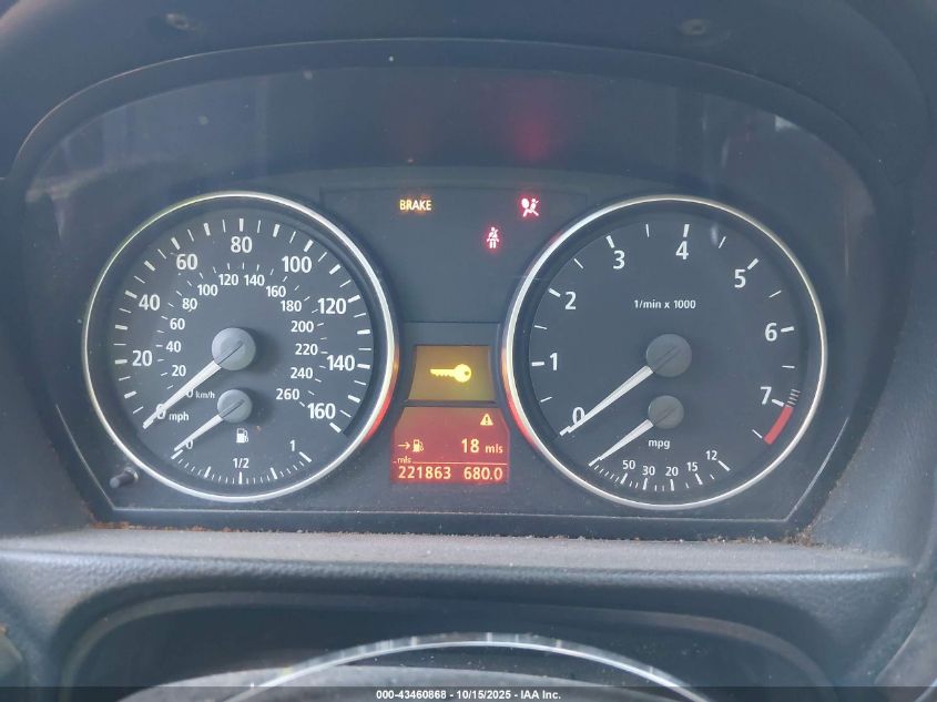 2006 BMW 325I VIN: WBAVB13556PT03267 Lot: 43460868