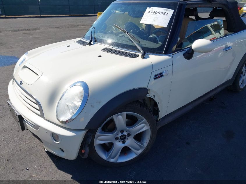 2008 Mini Cooper S VIN: WMWRH33568TL96645 Lot: 43460981