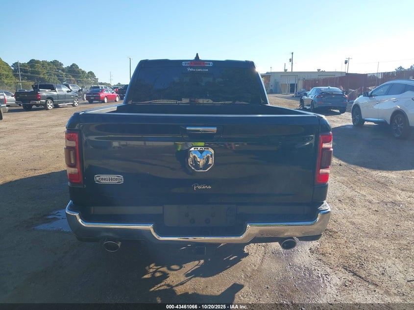 2019 Ram 1500 Longhorn 4X2 5'7 Box VIN: 1C6RREKTXKN706150 Lot: 43461066