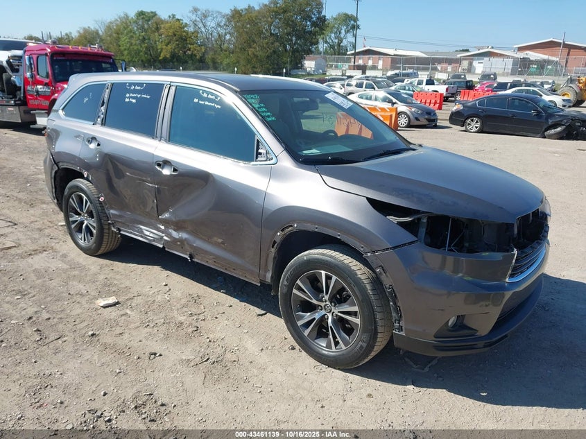 2016 TOYOTA HIGHLANDER XLE V6 - 5TDKKRFH8GS161692