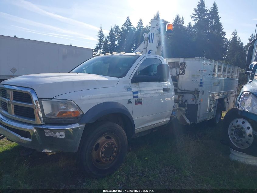 2012 Ram 5500 Chassis St/Slt VIN: 3C7WDMCL1CG158751 Lot: 43461160