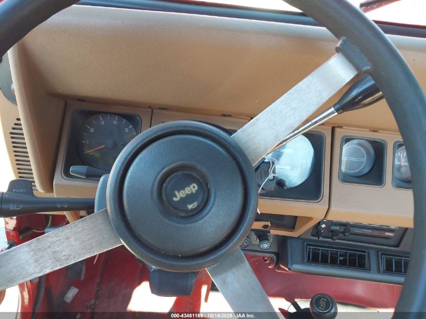 1995 Jeep Wrangler / Yj Se VIN: 1J4FY29SXSP288214 Lot: 43461169