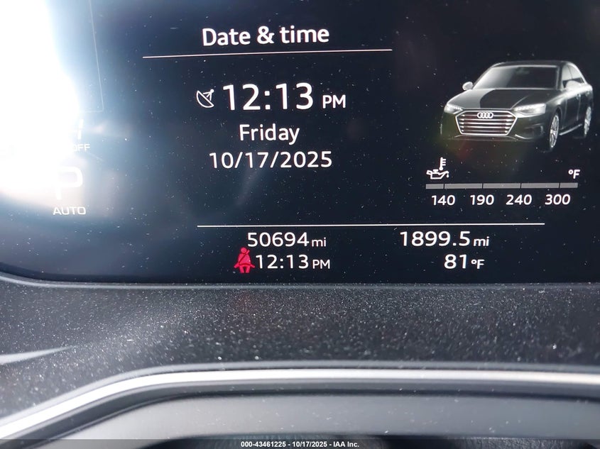 2020 AUDI A4 PREMIUM PLUS 45 TFSI QUATTRO S TRONIC WAUENAF49LN012532