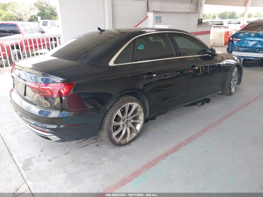 2020 AUDI A4 PREMIUM PLUS 45 TFSI QUATTRO S TRONIC WAUENAF49LN012532