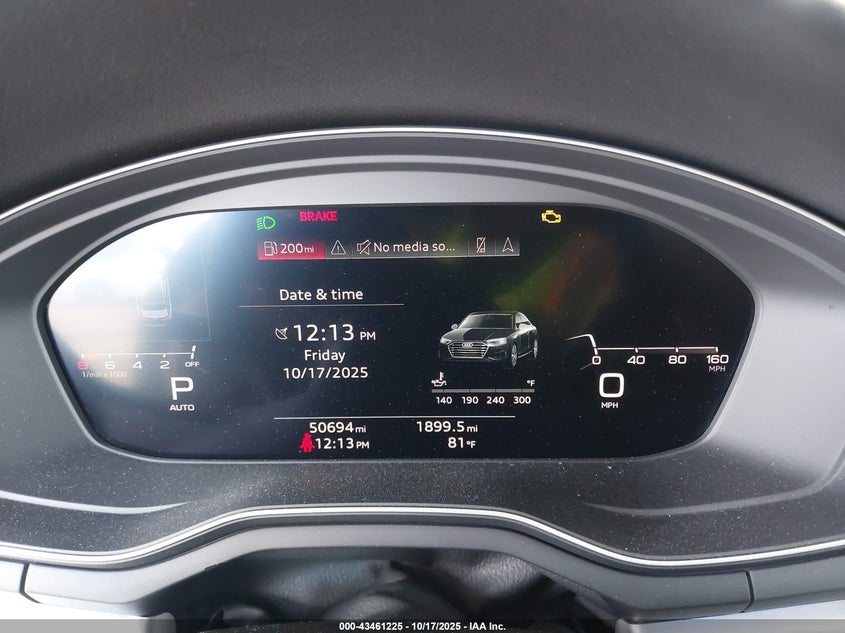 2020 AUDI A4 PREMIUM PLUS 45 TFSI QUATTRO S TRONIC WAUENAF49LN012532