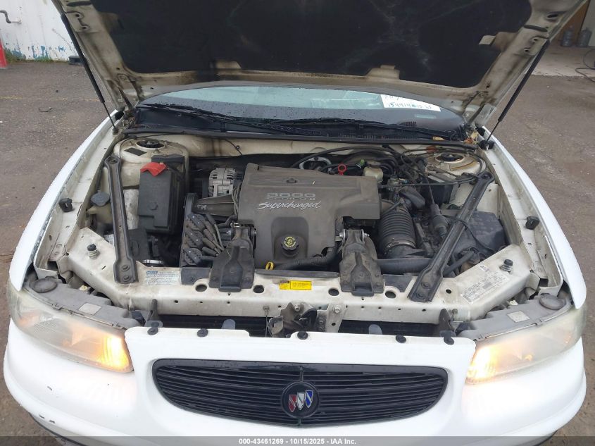 1998 Buick Regal Gs VIN: 2G4WF5214W1578865 Lot: 43461269