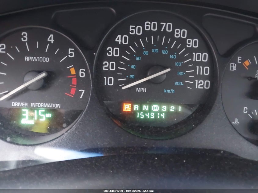 1998 Buick Regal Gs VIN: 2G4WF5214W1578865 Lot: 43461269