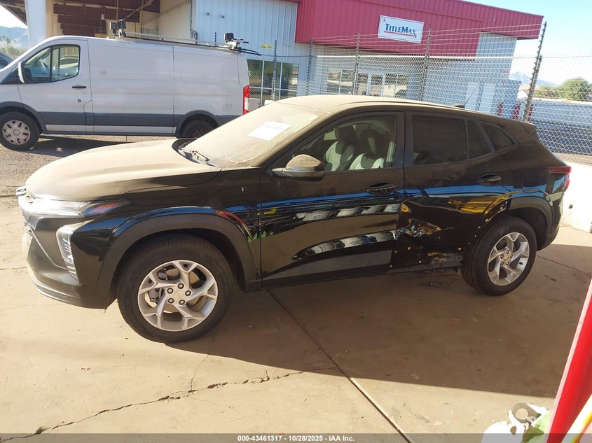 2025 Chevrolet Trax Fwd Ls VIN: KL77LFEP0SC143611 Lot: 43461317