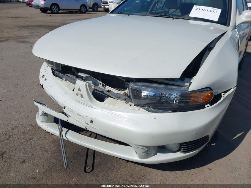 2002 Mitsubishi Galant Es/Ls VIN: 4A3AA46G52E076166 Lot: 43461363