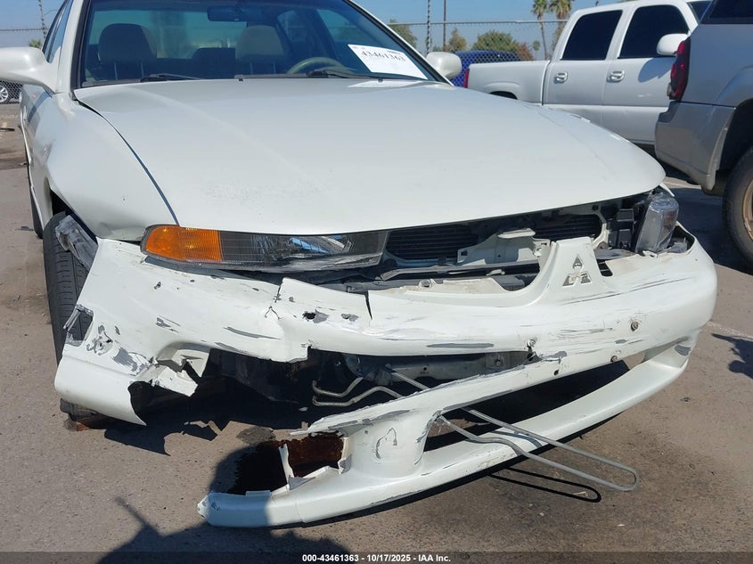 2002 Mitsubishi Galant Es/Ls VIN: 4A3AA46G52E076166 Lot: 43461363