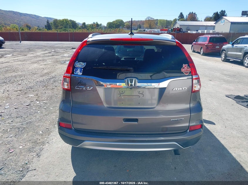 2016 HONDA CR-V TOURING 5J6RM4H91GL104277