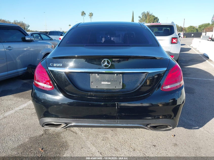 2015 MERCEDES-BENZ C 300 55SWF4JBXFU056603
