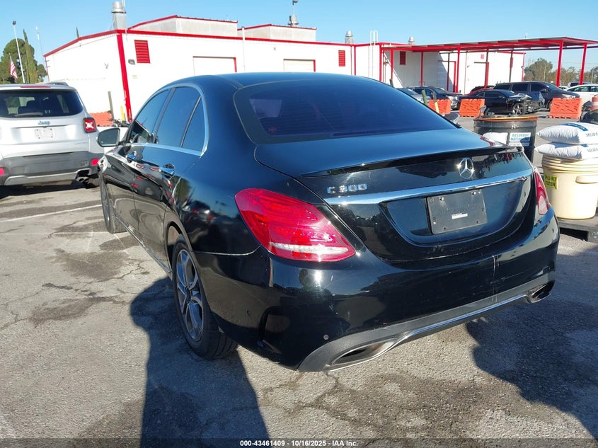 2015 MERCEDES-BENZ C 300 55SWF4JBXFU056603