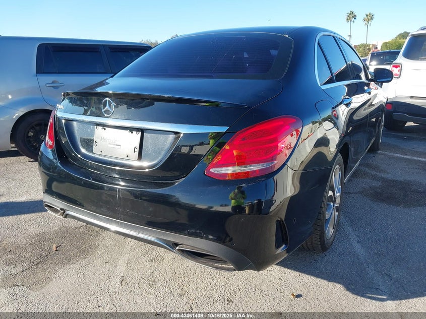 2015 MERCEDES-BENZ C 300 55SWF4JBXFU056603