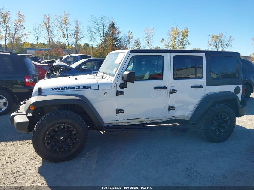 2016 JEEP WRANGLER UNLIMITED SPORT 1C4BJWDG6GL127649