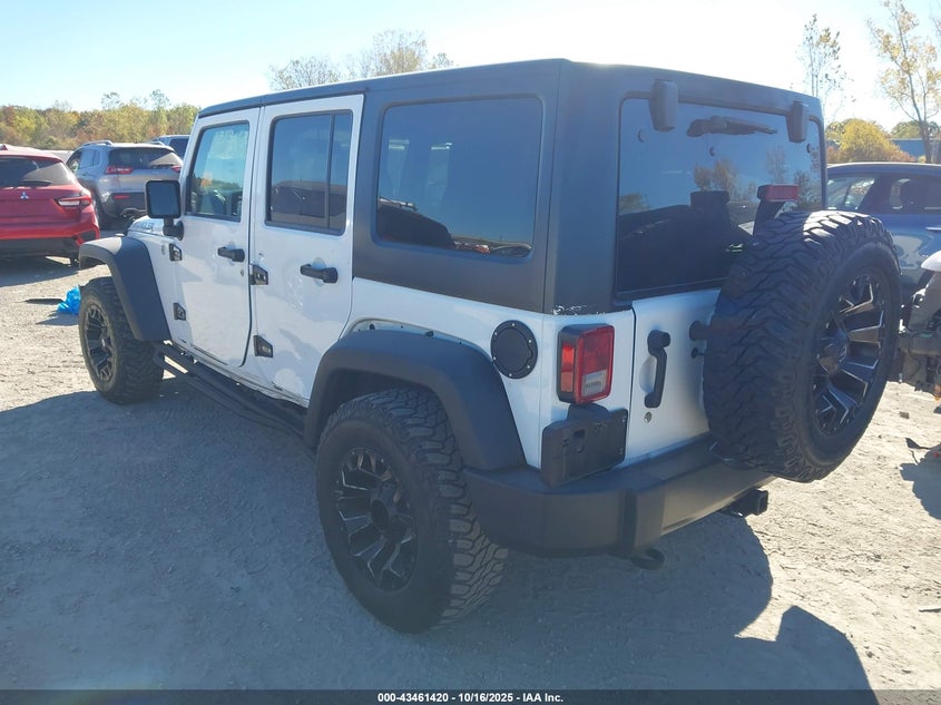 2016 JEEP WRANGLER UNLIMITED SPORT 1C4BJWDG6GL127649