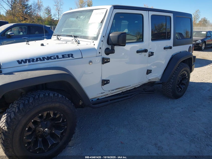 2016 JEEP WRANGLER UNLIMITED SPORT 1C4BJWDG6GL127649