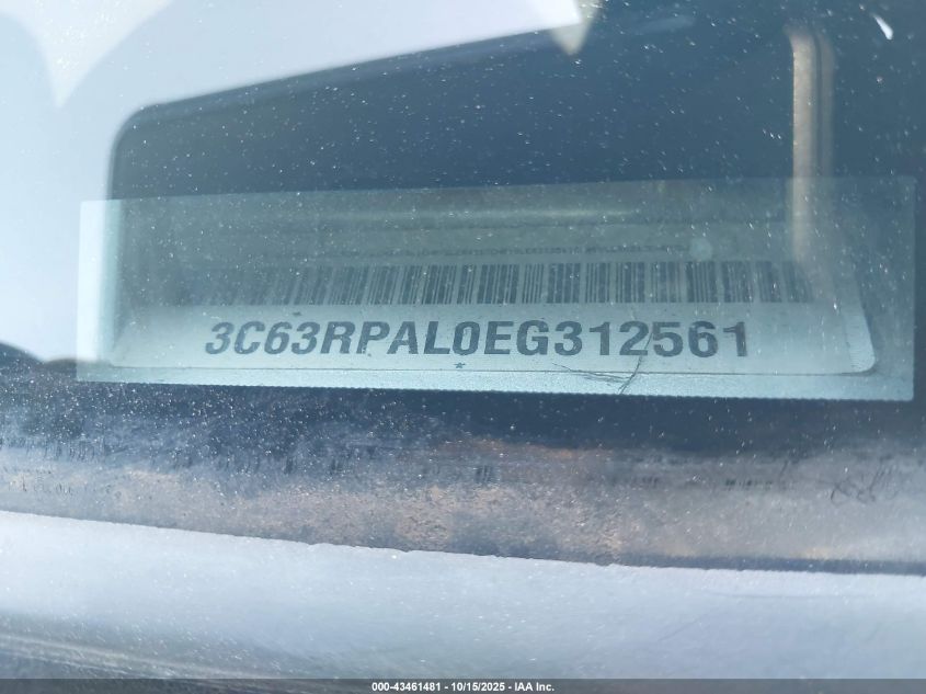 2014 Ram 3500 Tradesman VIN: 3C63RPAL0EG312561 Lot: 43461481