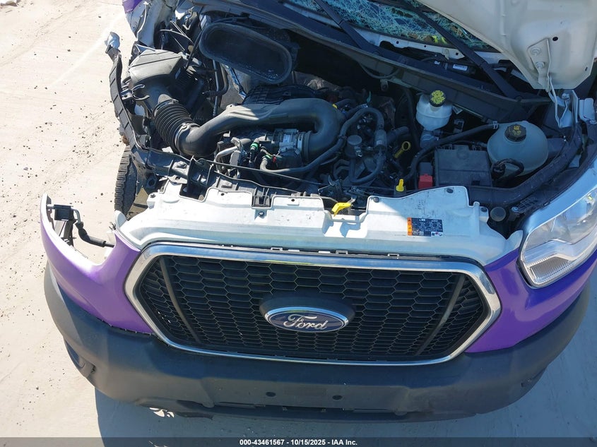 2021 Ford Transit-250 VIN: 1FTBR1Y85MKA92277 Lot: 43461567