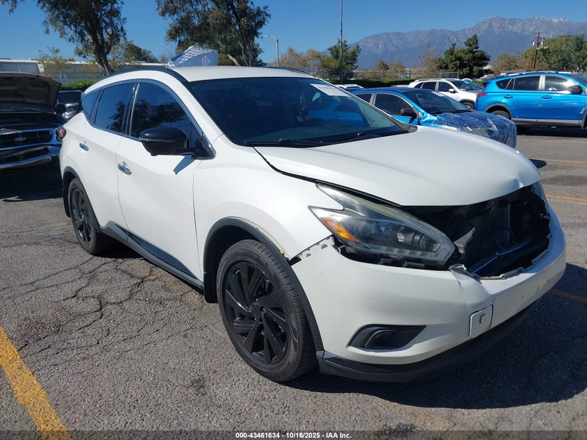 2018 NISSAN MURANO SL - 5N1AZ2MG5JN132586