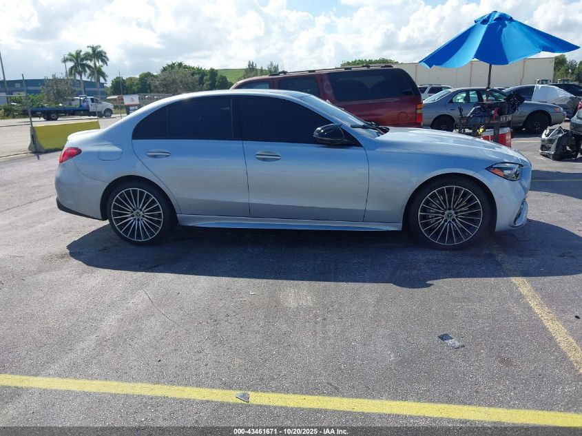 2023 Mercedes-Benz C 300 Sedan VIN: W1KAF4GB8PR124384 Lot: 43461671