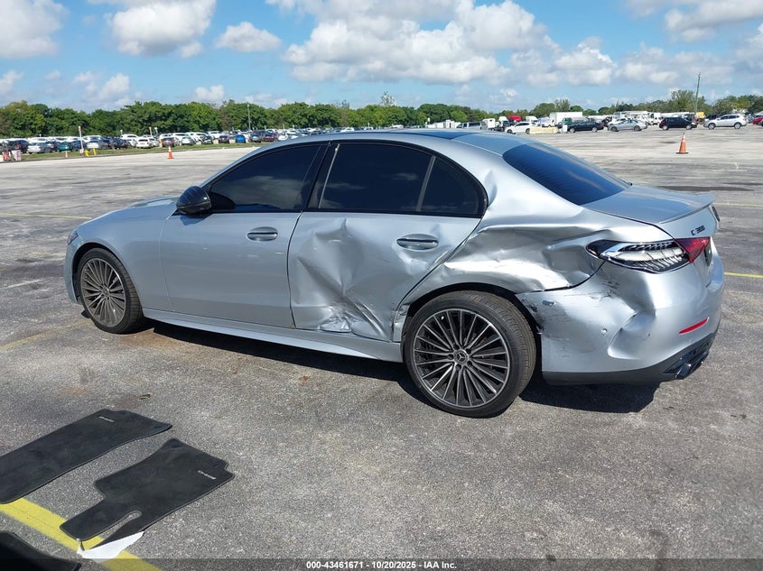 2023 Mercedes-Benz C 300 Sedan VIN: W1KAF4GB8PR124384 Lot: 43461671