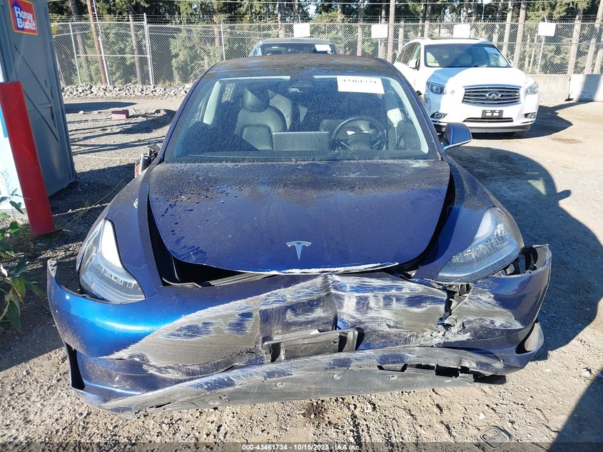 2018 Tesla Model 3 Long Range/Performance VIN: 5YJ3E1EB9JF090153 Lot: 43461734